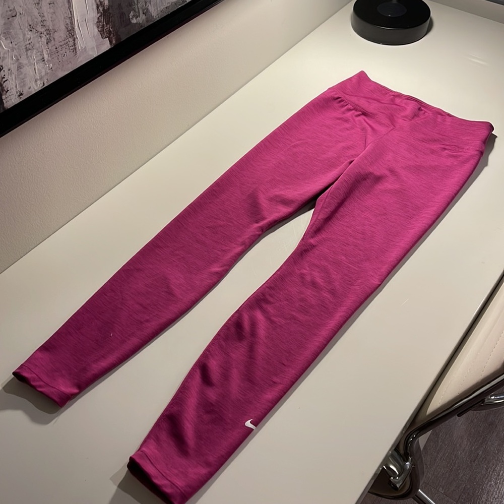 Pink Nike Dri-Fit Leggings